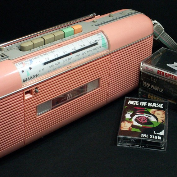 80s Sharp Cassette Player