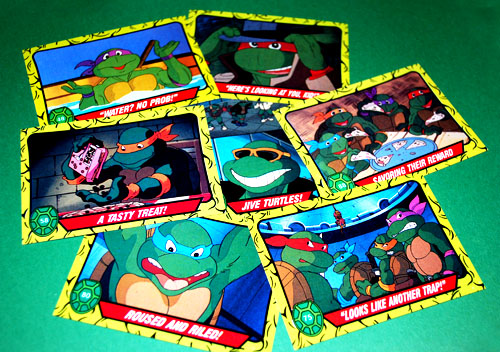 TMNT Cartoon Trading Cards