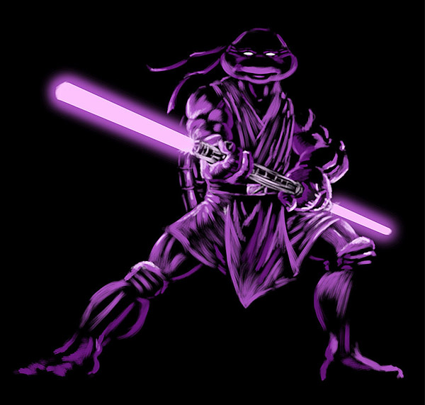 Jedi Donatello