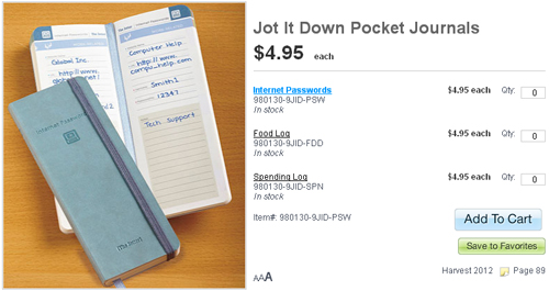 Jot it Down Pocket Journal
