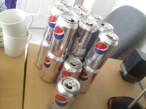 Diet Pepsi Cans