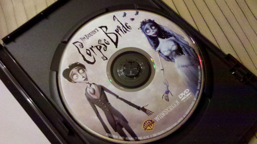 Corpse Bride DVD