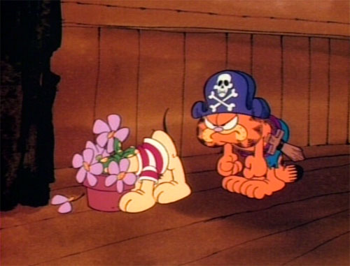 Garfield's Halloween Adventure - Hiding