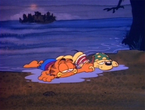 Garfield's Halloween Adventure - All Washed Up