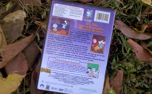 It's the Great Pumpkin, Charlie Brown - Back Cover