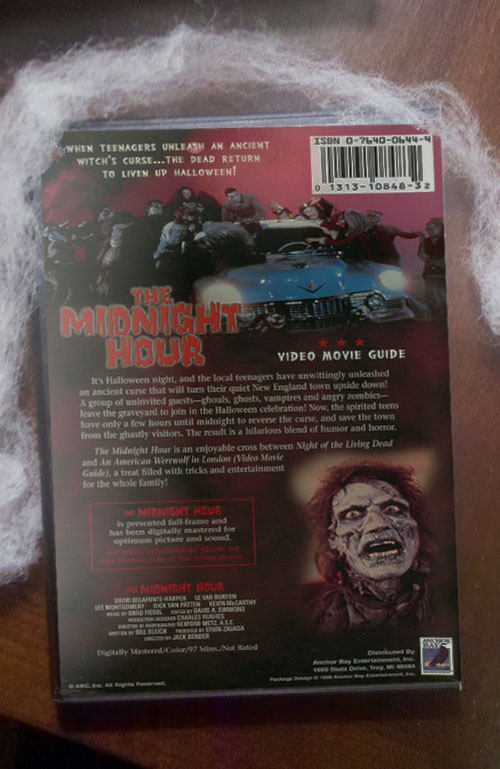 The Midnight Hour - Back Cover