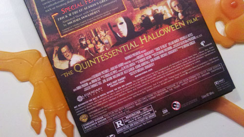 Trick r Treat DVD - Back Cover