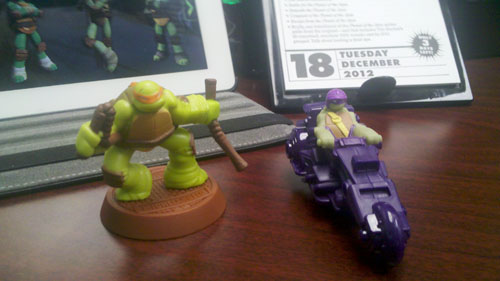 2012 TMNT Happy Meal Toys
