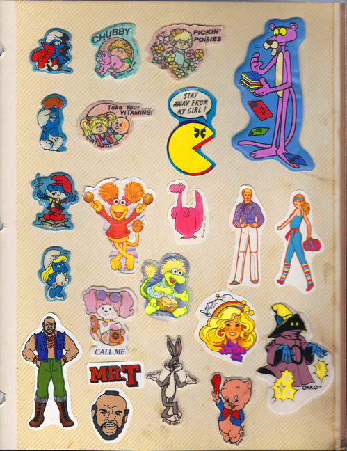 Super 80s-Tastic Stickers