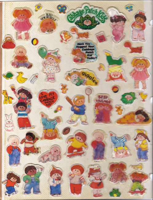 Cabbage Patch Stickers