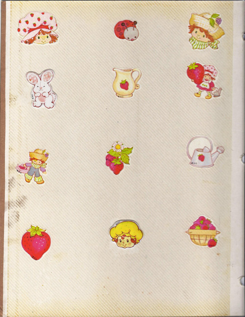 Strawberry Shortcake Stickers