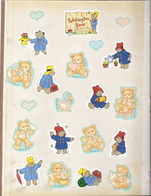 Teddy Bear Stickers